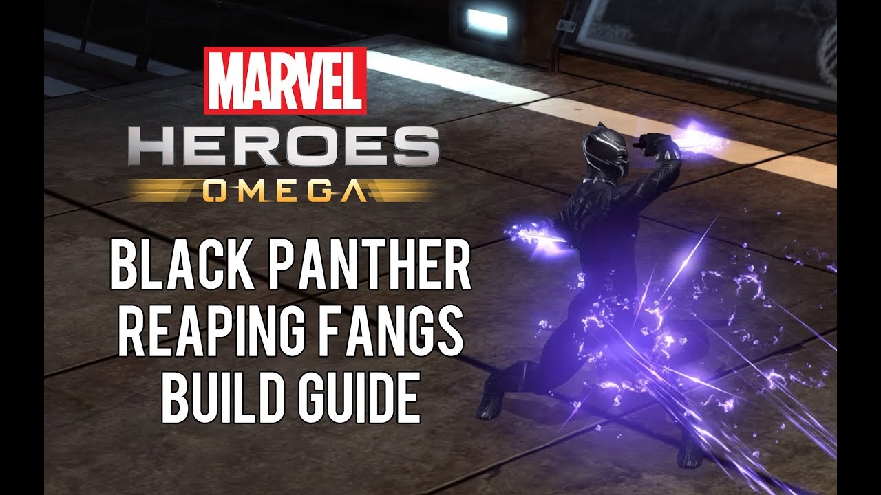 Black Panther 'Reaping Fangs' Build Guide - Marvel Heroes Omega (PS4/XBOX)