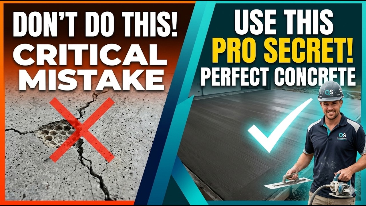 STOP Pouring Concrete Until You Watch This! (Avoid Costly Mistakes)