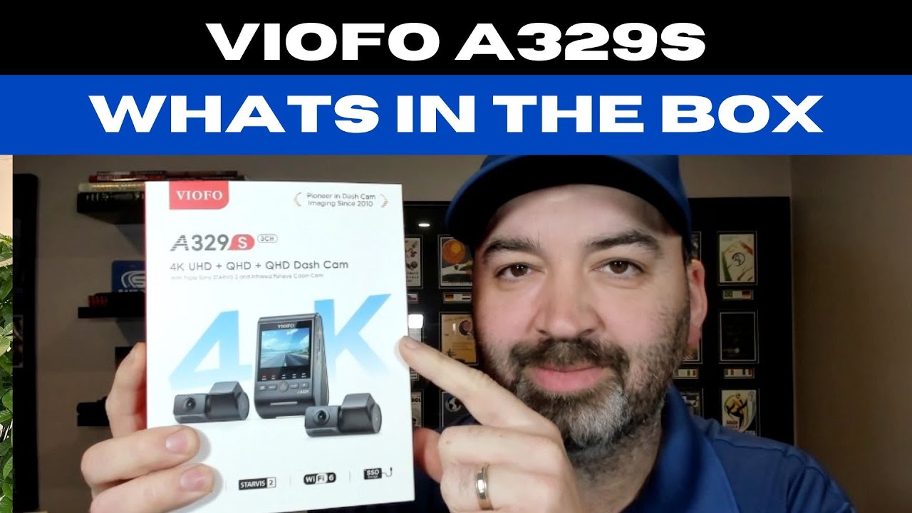 Viofo A329S Dash Camera whats in the box | Safe Drive Solutions