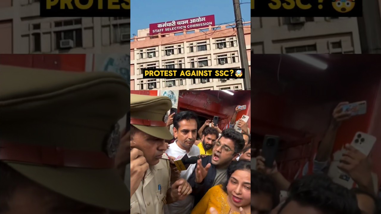 SSC Protest Kyu Ho Raha Hai? 🥲 | SSC Protest 31 July | #ssc