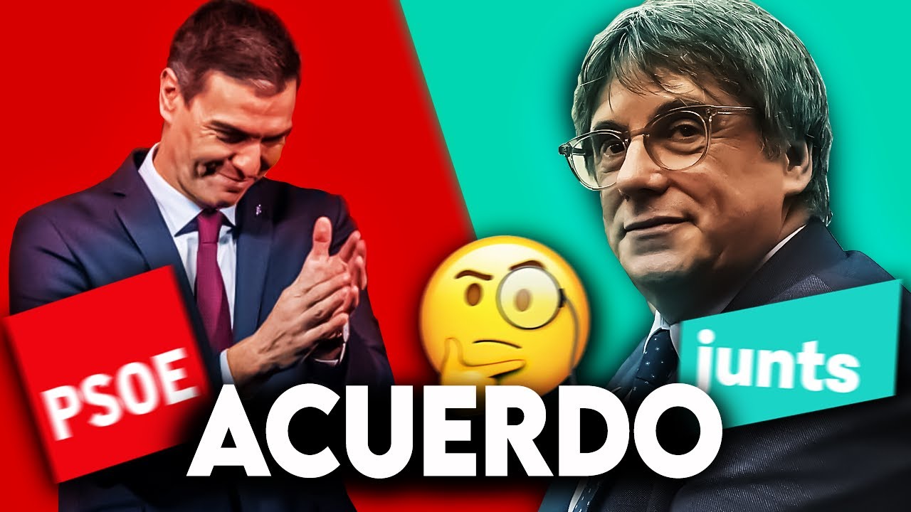 ACUERDO PSOE - JUNTS | FECHA DE LA INVESTIDURA, REFERENDUM, IMPUESTOS&hellip;