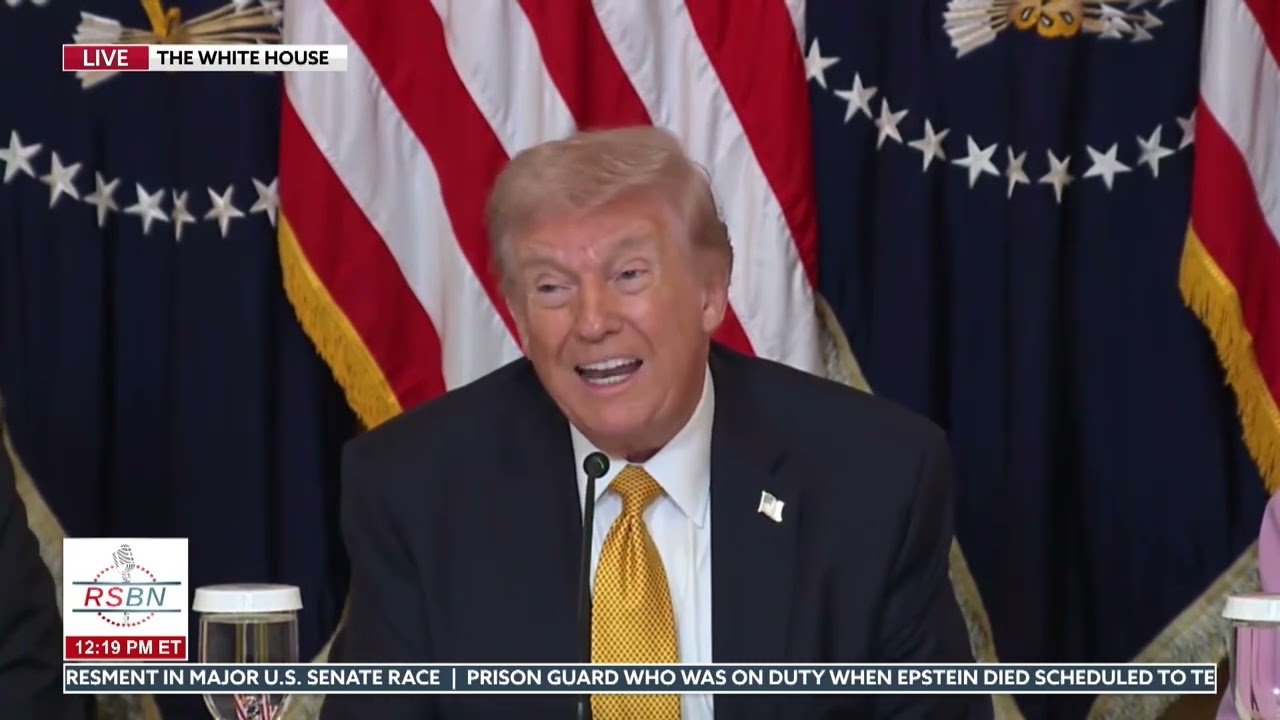 WATCH: President Trump Speaks on the 
