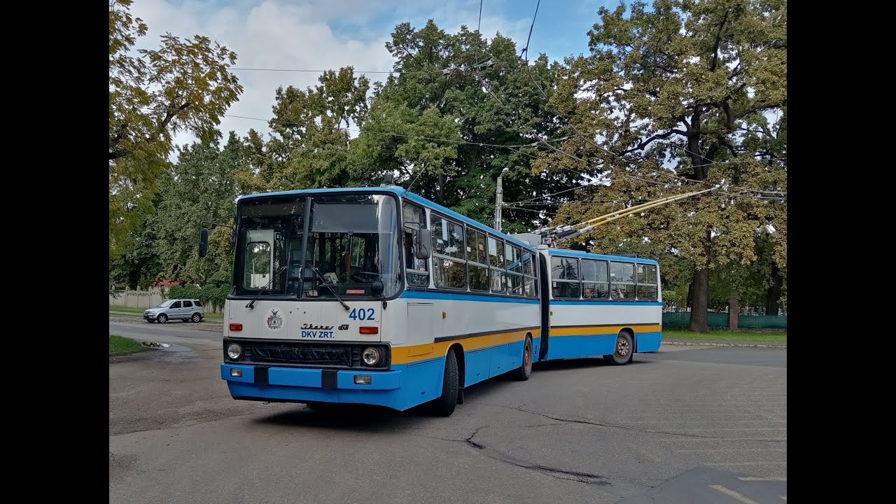 Utazás a Debreceni Ikarus 280T trolibusszal.(1.rész).