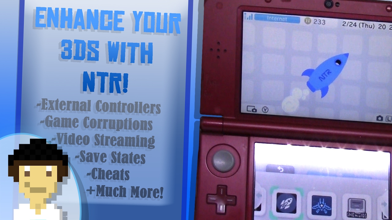 What NTR Custom Firmware Can Do For 3DS! | NTR Showcase