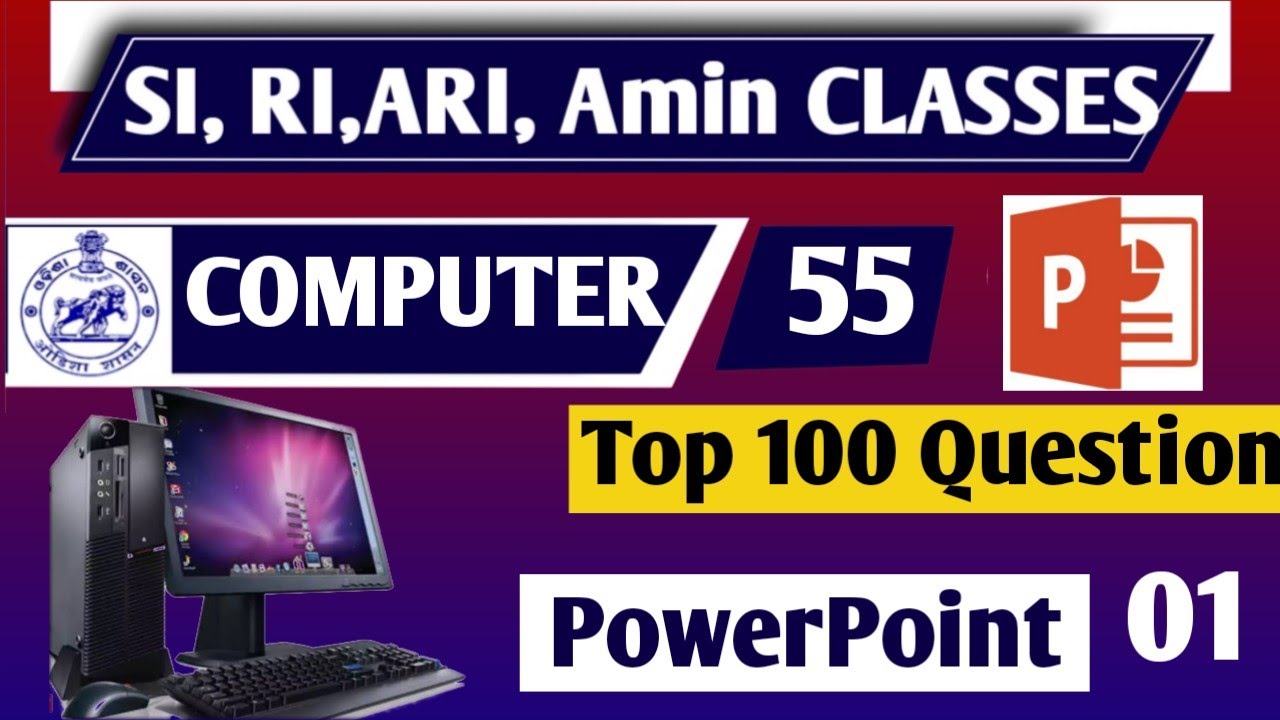 Ms PowerPoint // Special class for SI RI ARI AMIN class 55 // 100 Top Selected on Powerpoint /part-1