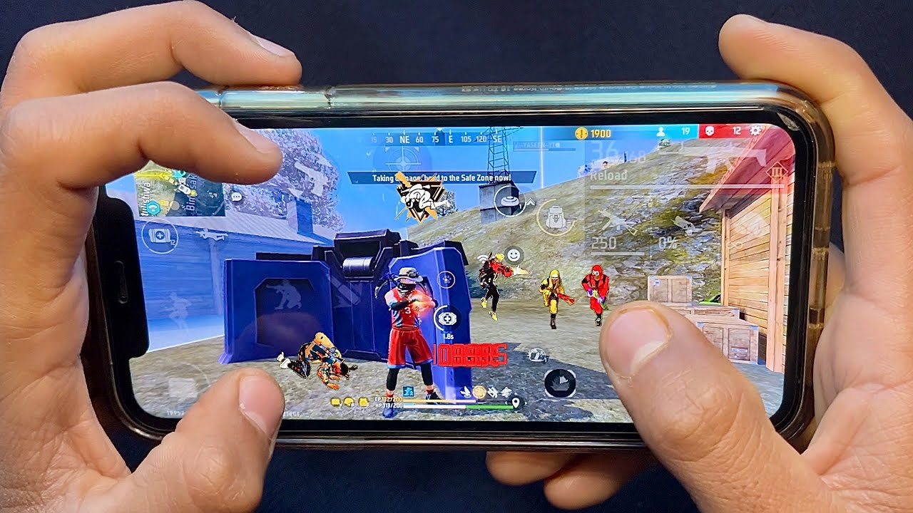 Woodpecker📈iPhone 11📱Full Handcame Free Fire 2025 ? iPhone 11 Solo vs Squad Gameplay⚡️