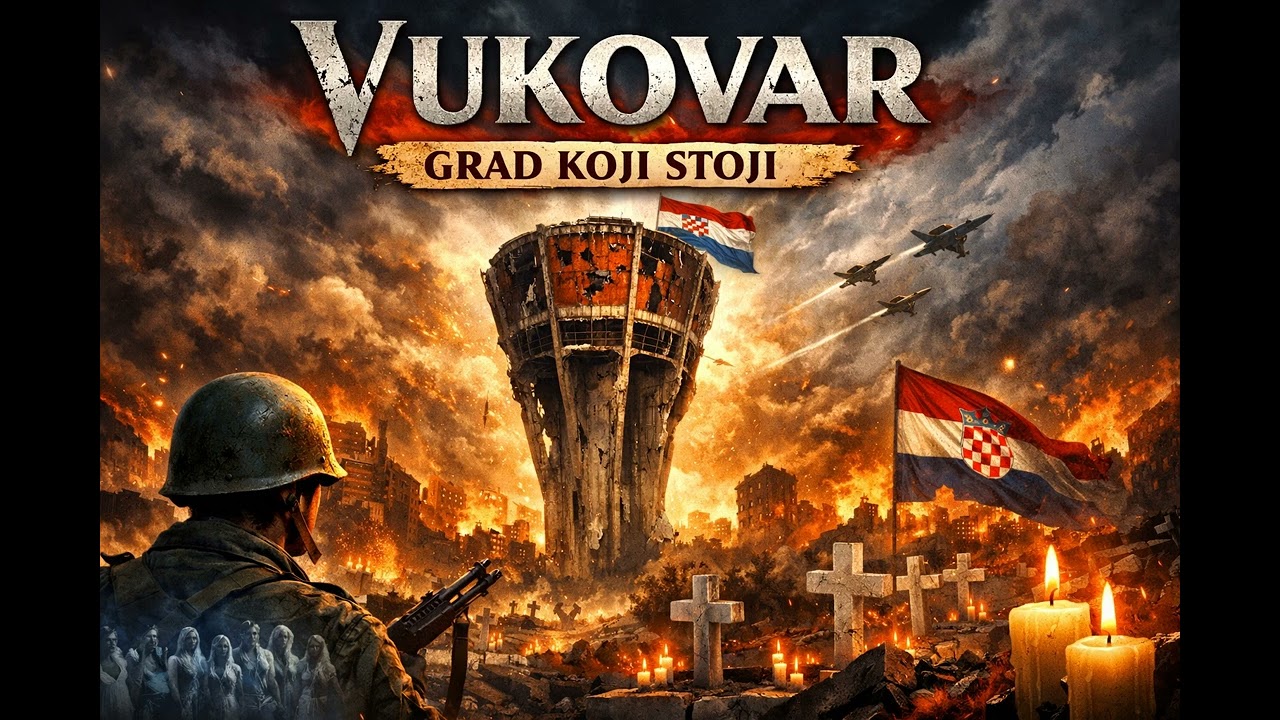 VUKOVAR &ndash; GRAD KOJI STOJI ⚔️ Epic Power Metal | Croatian Metal Anthem (AI)