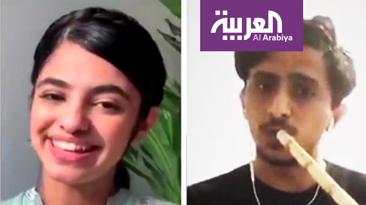 تفاعلكم | وطني الحبيب .. مقطع متداول يجمع فنانة وعازف ناي
