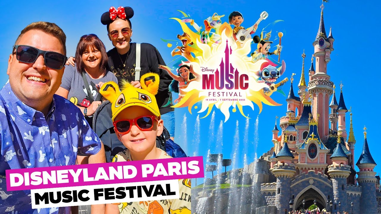 Disneyland Paris Music Festival 2025 | Shows, Snacks & Rides! | Magical Moments on a Beautiful Day