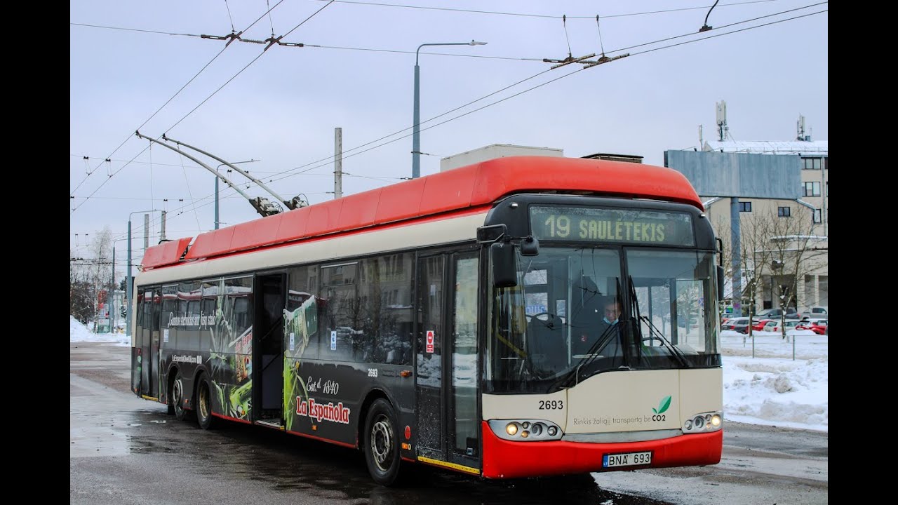 Solaris trillino ll 15 AC # 2693 (vilnius) 18 maršrutas