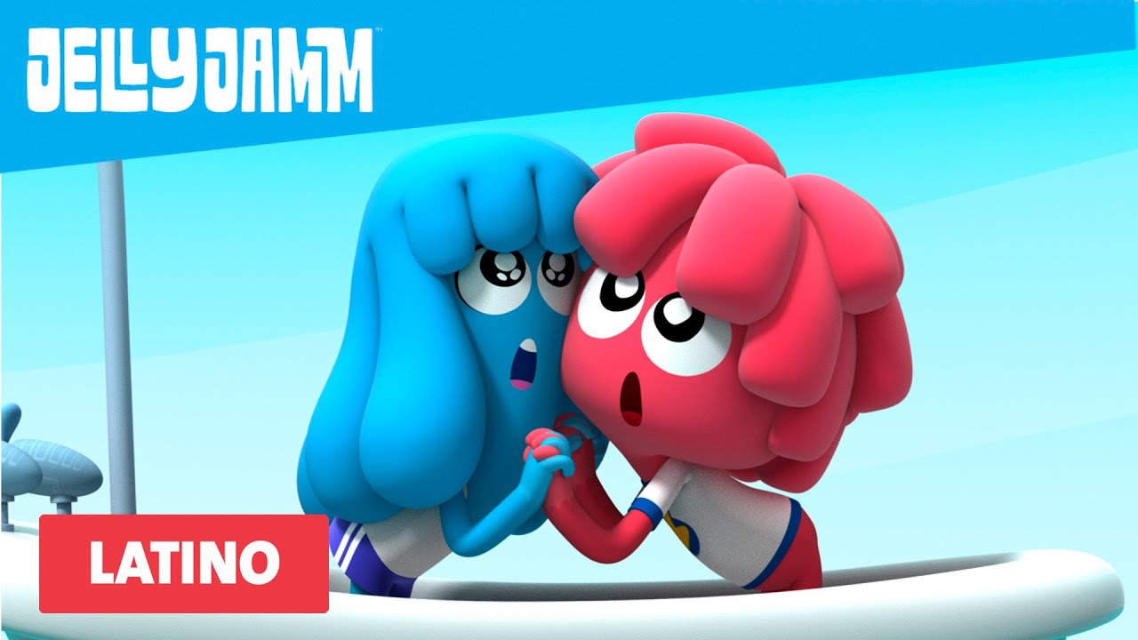 Caricaturas Jelly Jamm español latino. La bañera voladora (T01 - Ep42)