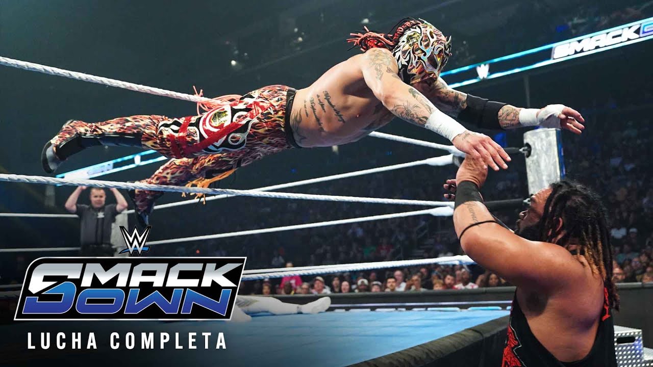LUCHA COMPLETA: Jimmy Uso & Rey Fenix vs. Jacob Fatu & JC Mateo: SmackDown highlights, Mayo 24, 2025