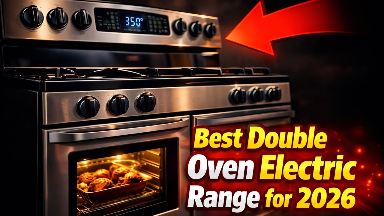 🔥Top 5 Best Double Oven Electric Range for 2026 | Ultimate Kitchen Upgrade🔥