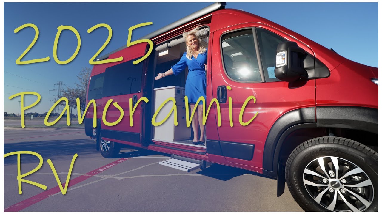 Luxury RV Tour – 2025 Panoramic RV - Class B Gas