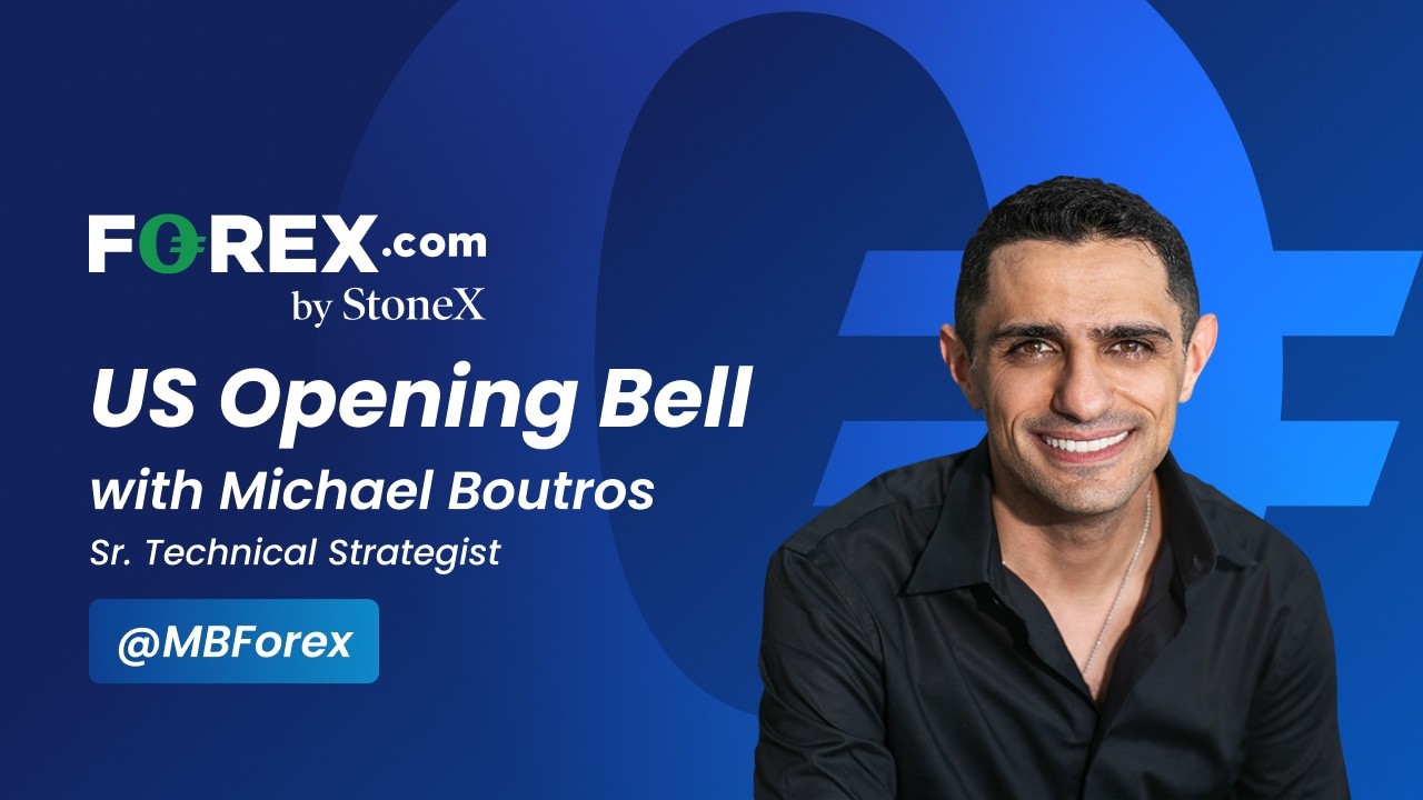 Gold Poised for Breakout, GBP/USD Tests Resistance | Opening Bell with Michael Boutros | 10/21/2026