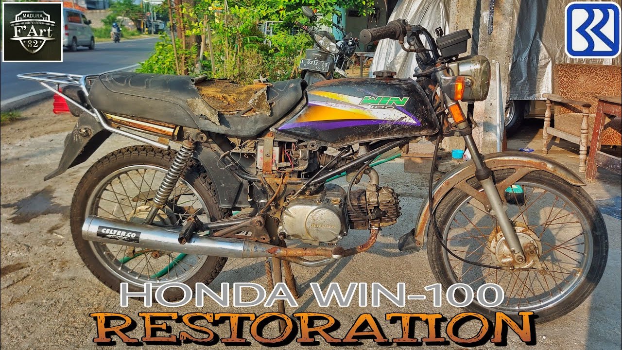 HONDA WIN 100 RESTORATION ‼️ RESTORASI DAN REPARASI 3 HONDA WIN 100