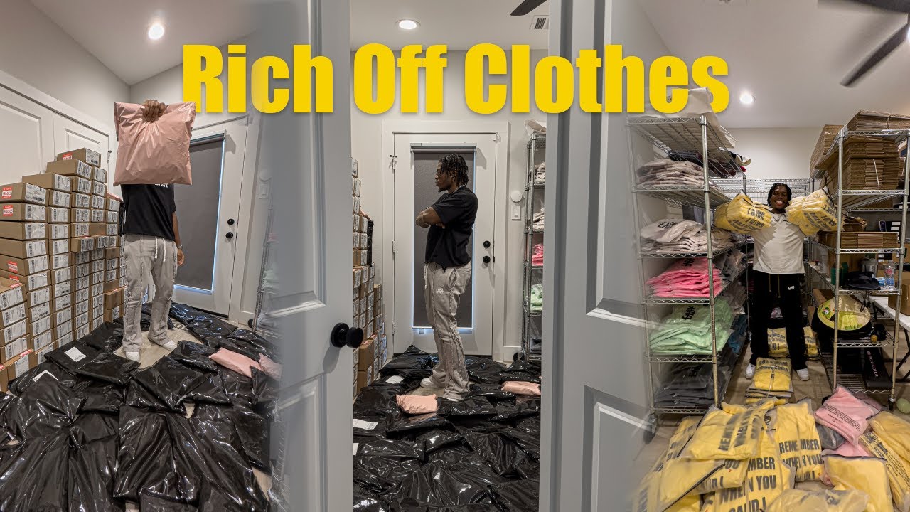 REALISTIC Day in the Life of a 6 Figure Brand Owner (Shipping Day)