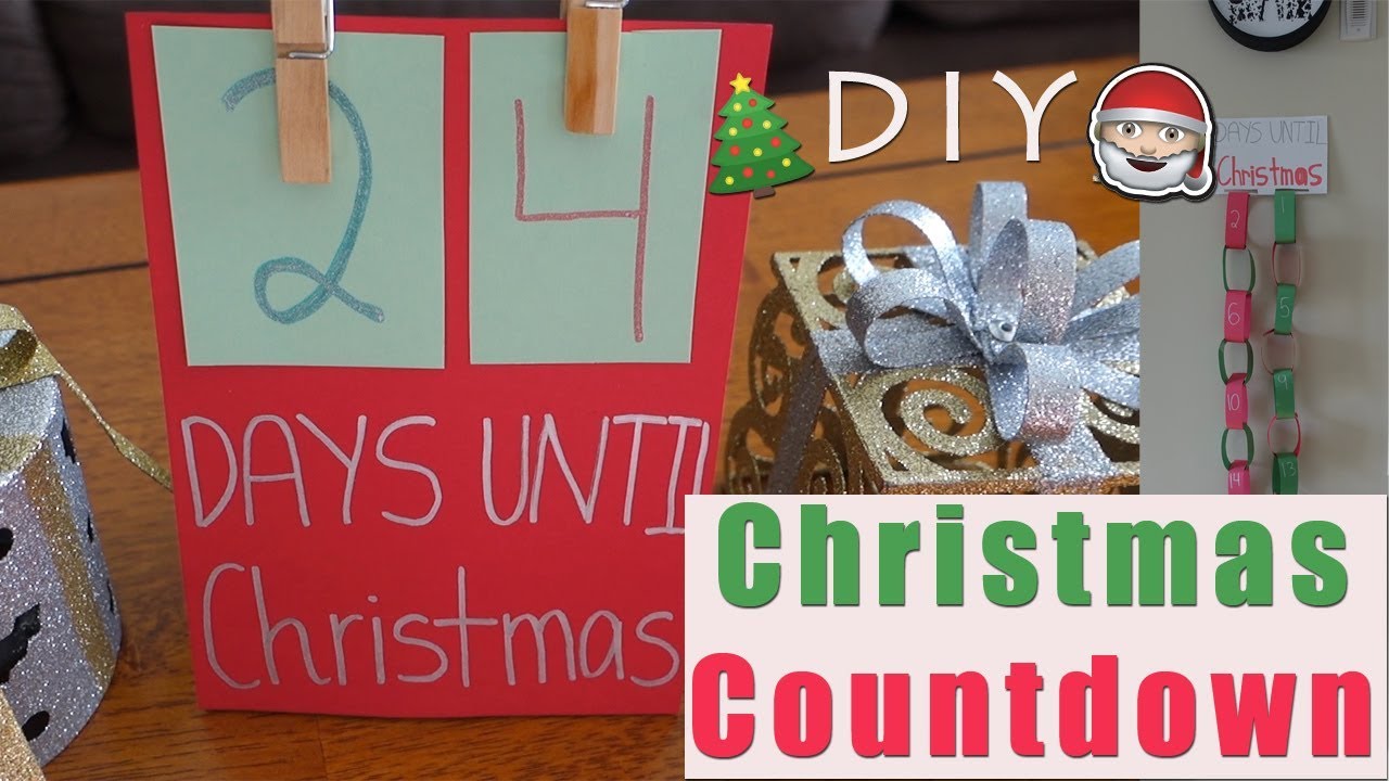 DIY Christmas Countdown Calendars! 🎄🎅