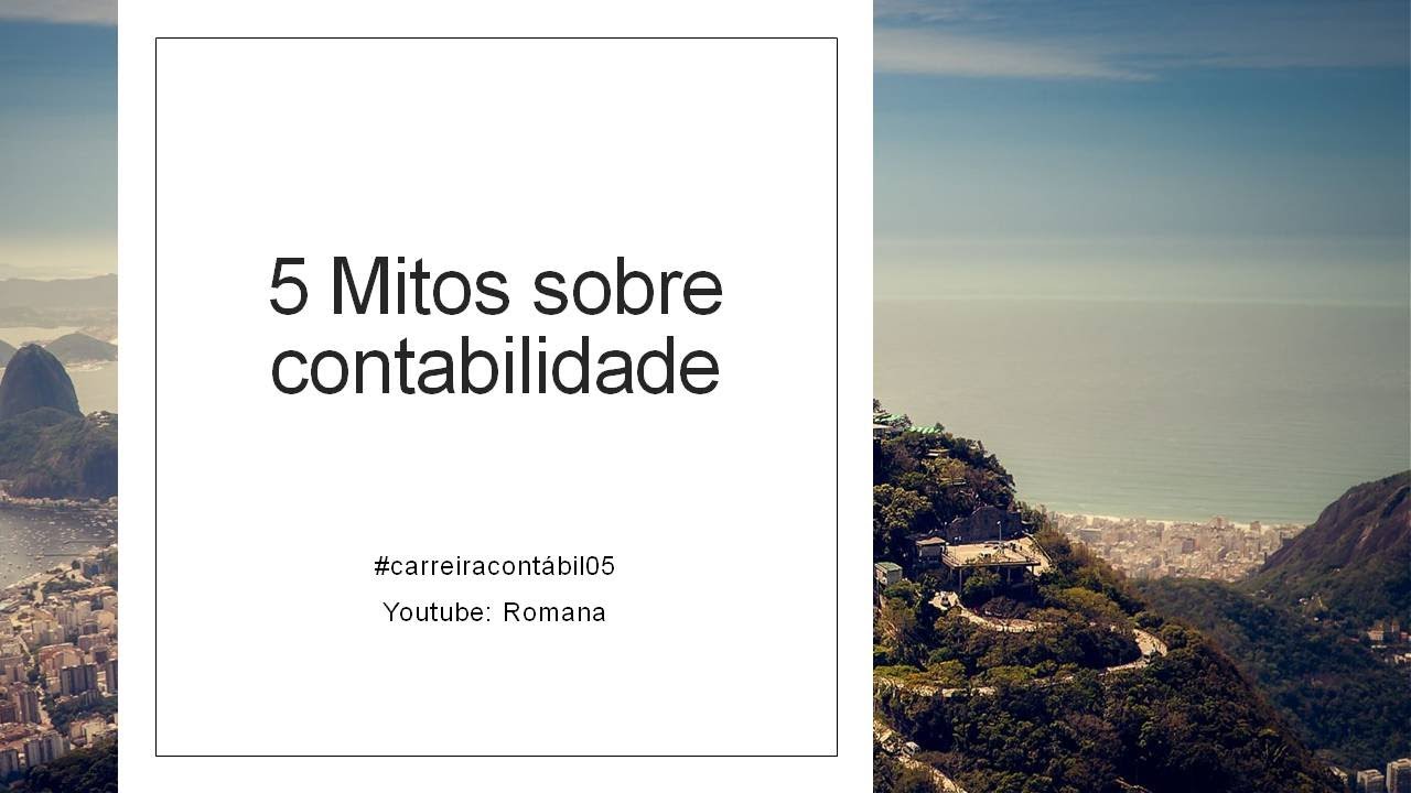 5 Mitos sobre contabilidade