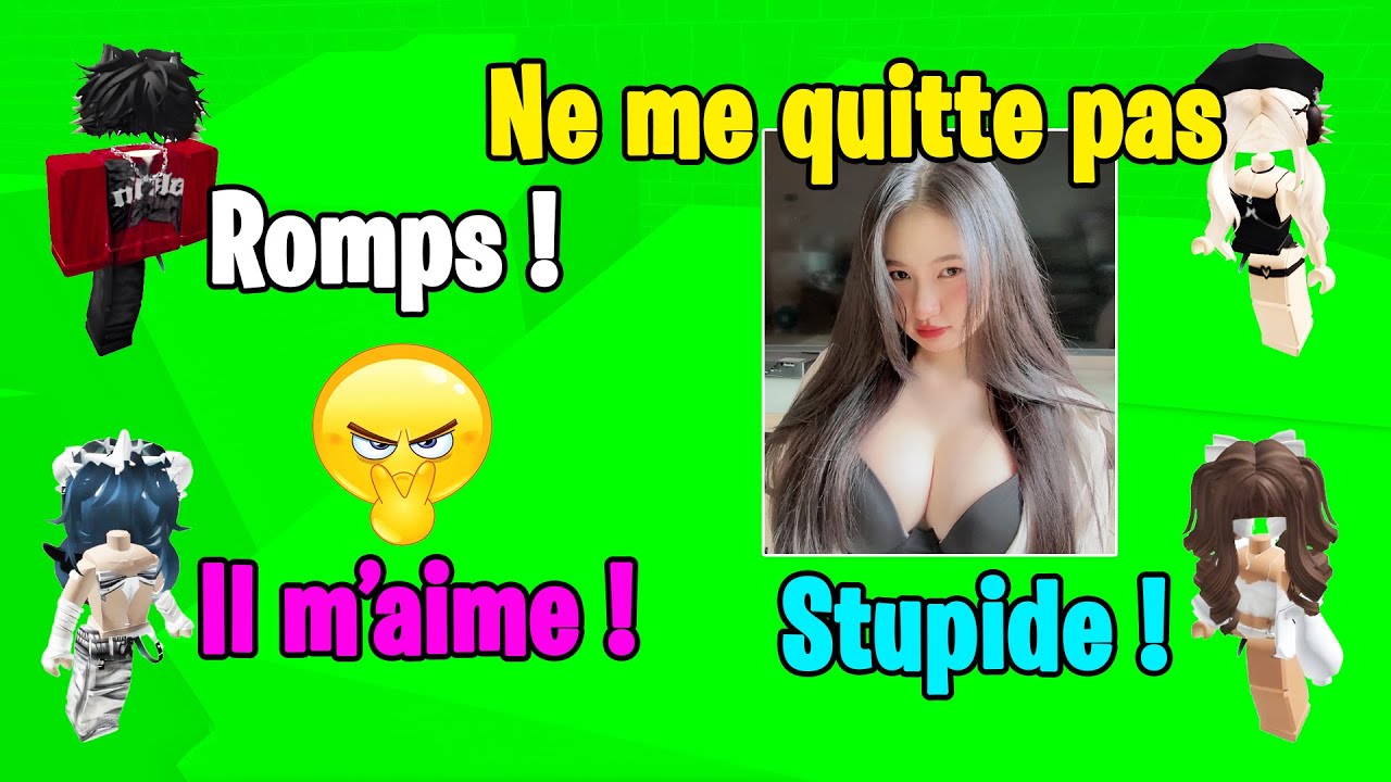 HISTOIRE ROBLOX | Il a choisi une fille d&eacute;j&agrave; prise plut&ocirc;t que moi 🍒