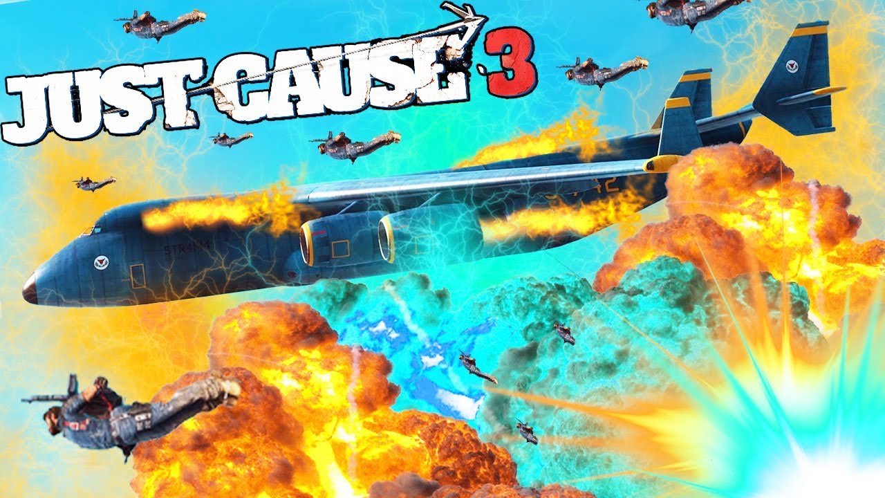 EL AVION GIGANTE Y LA EXPLOSION NUCLEAR | JUST CAUSE 3 #36