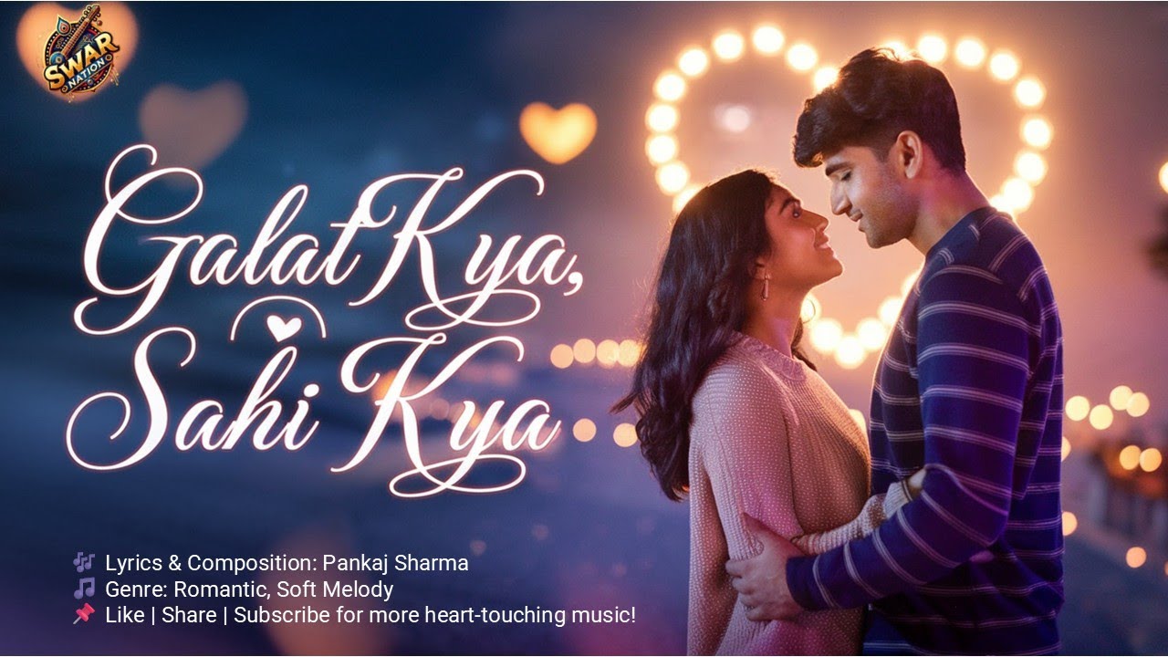 Galat Kya, Sahi Kya – A Heartfelt Love Song | Official Lyrics Video