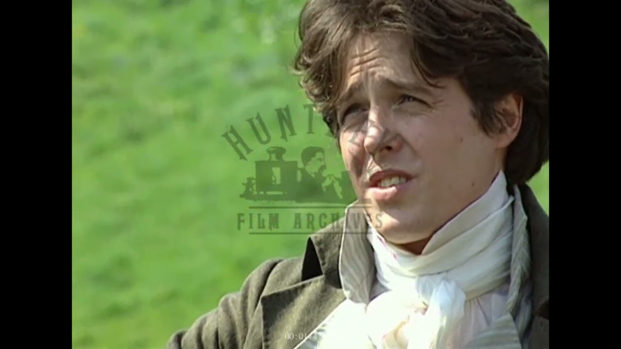 Hugh Grant and Emma Thompson Hang Out Whilst Filming 'Sense and Sensibility' (1995)