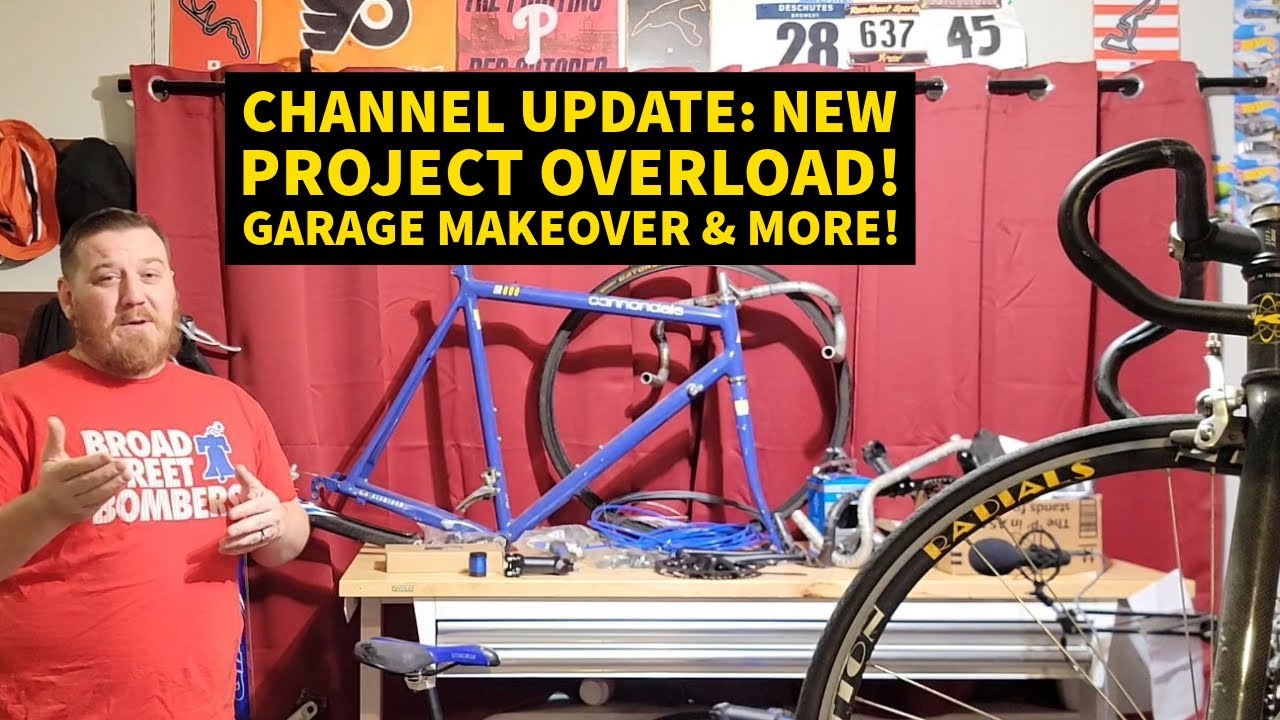 CHANNEL UPDATE! NEW PROJECTS! GARAGE UPDATE AND MORE!
