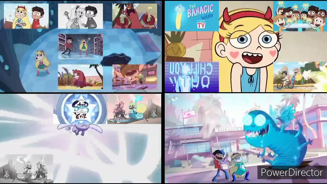 Star vs. the Forces of Evil Sparta Remix quadparison (My Sparta Remix quadparison #97)
