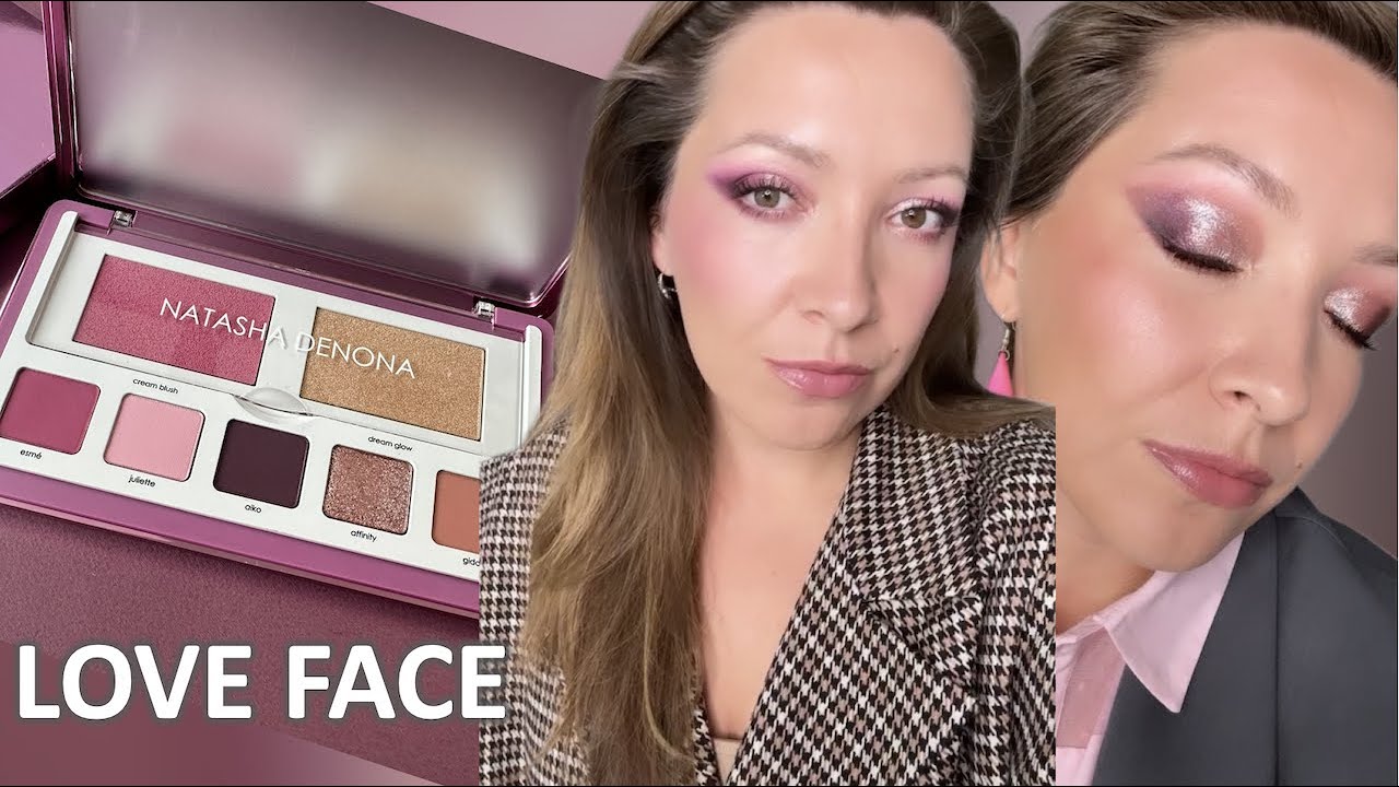 LOVE FACE PALETTE Natasha Denona /  Обзор, 2 макияжа / Marigudik