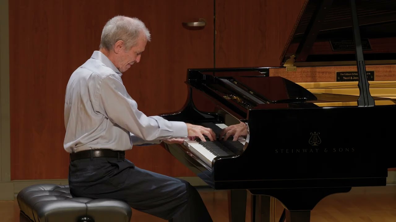 Stephen Drury plays Charles Ives' First Sonata: V. Andante maestoso