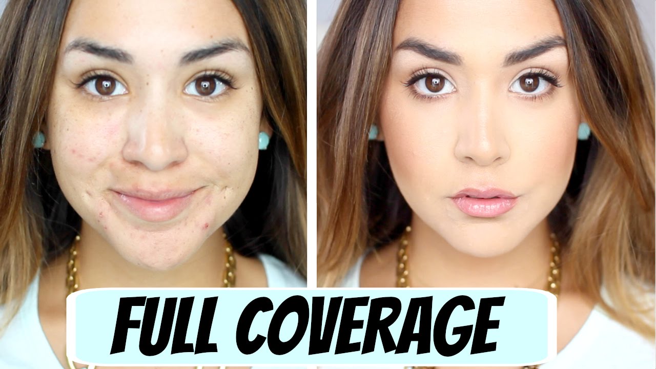 FULL Coverage Foundation Routine | ALEXANDREA GARZA