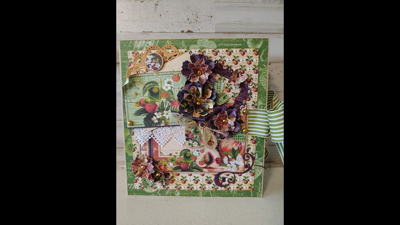 G45 Fruit & Floral Mini Album Tutorial