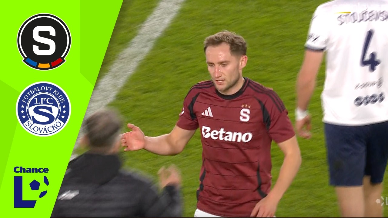 Chance Liga Highlights: AC Sparta Praha - FC Slovácko 5:2 (26. kolo)