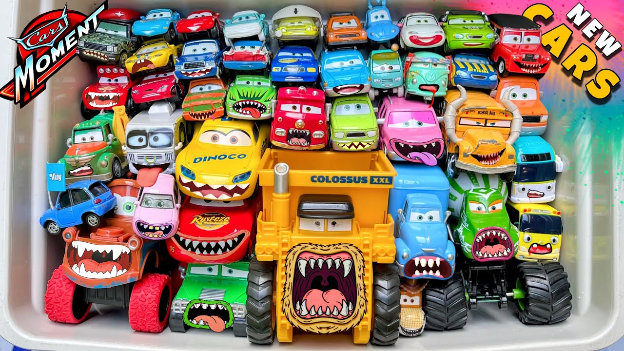 Disney Pixar Cars Unboxing Review | Lightning McQueen, Tow Mater, Doc Hudson, Sally Carrera, Cruz
