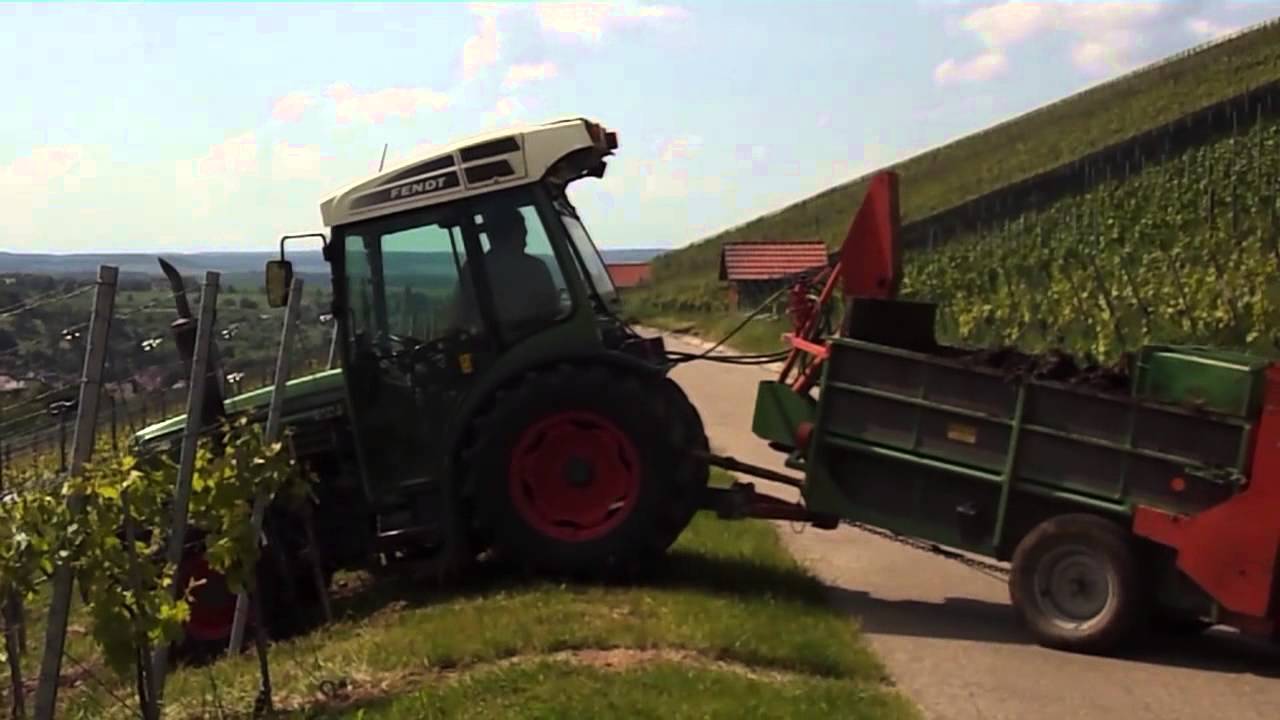 Mistfahren in den Weinberg 2013 mit Fendt und Fischer ||HD||