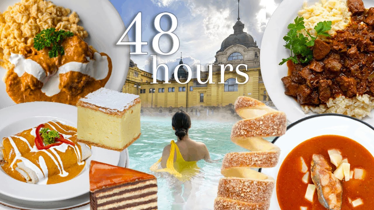 Употребляем только венгерскую еду в Будапеште в течение 48 часов 🥞🍰🍲