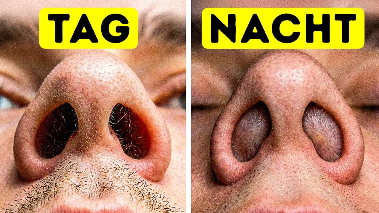 Körperfakten, die Wissenschaftler zweimal hinsehen ließen