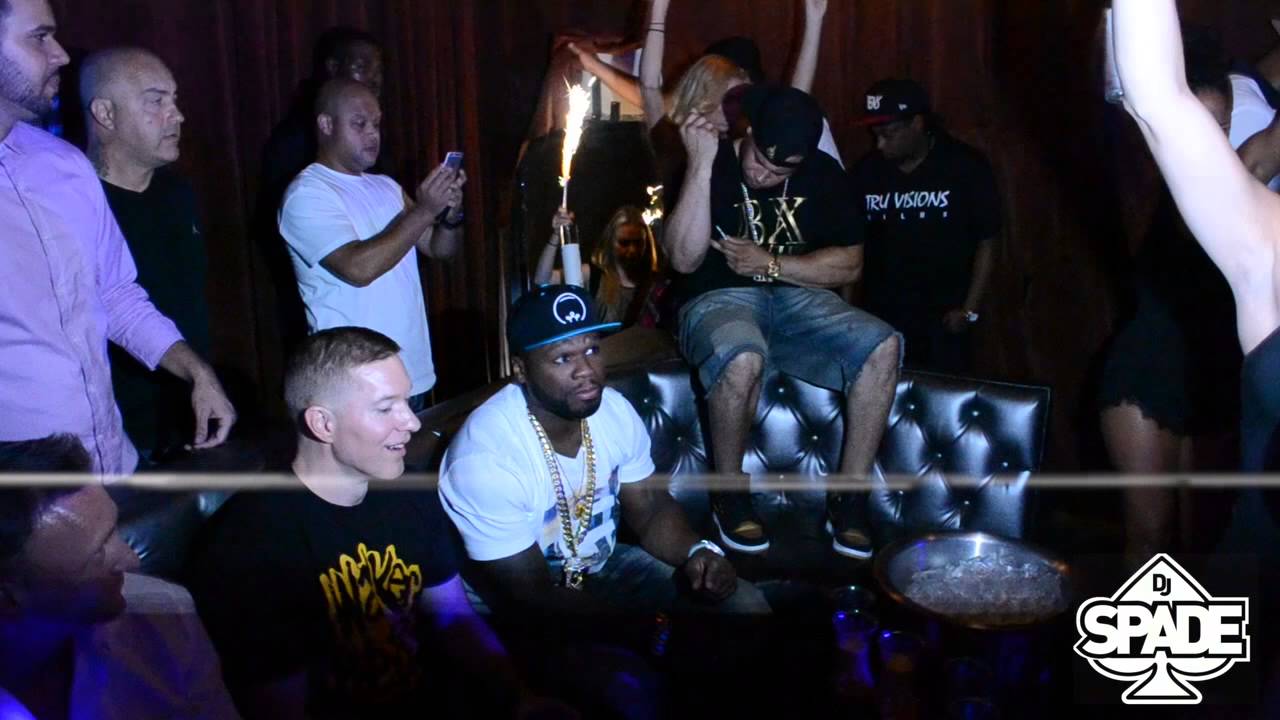 DJ SPADE WITH 50 CENT @ HIGHLINE BALL ROOM SUNDAYS