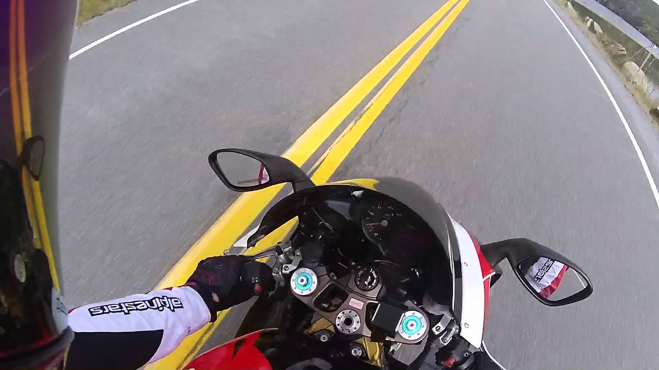 Having some fun on an Aprilia RSV 1000 R Factory