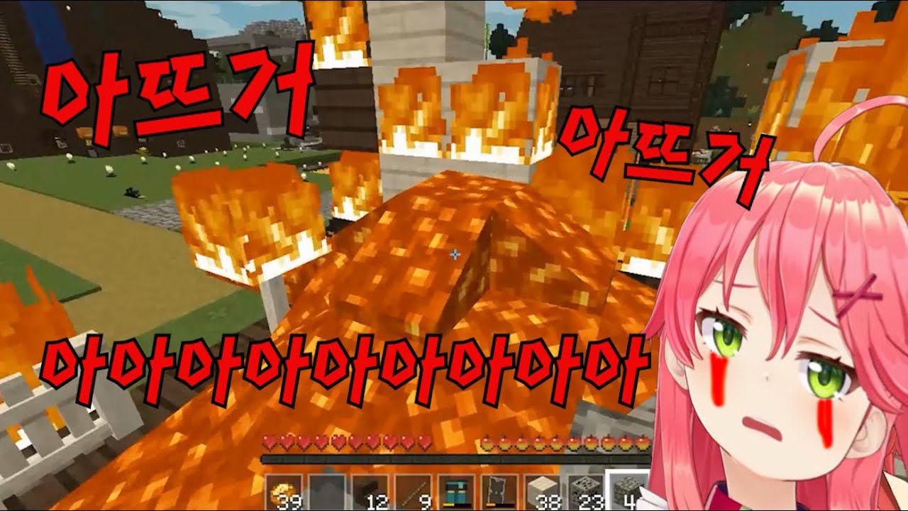 집 홀라당 태워먹은 미코치    (사쿠라 미코 / 홀로라이브)