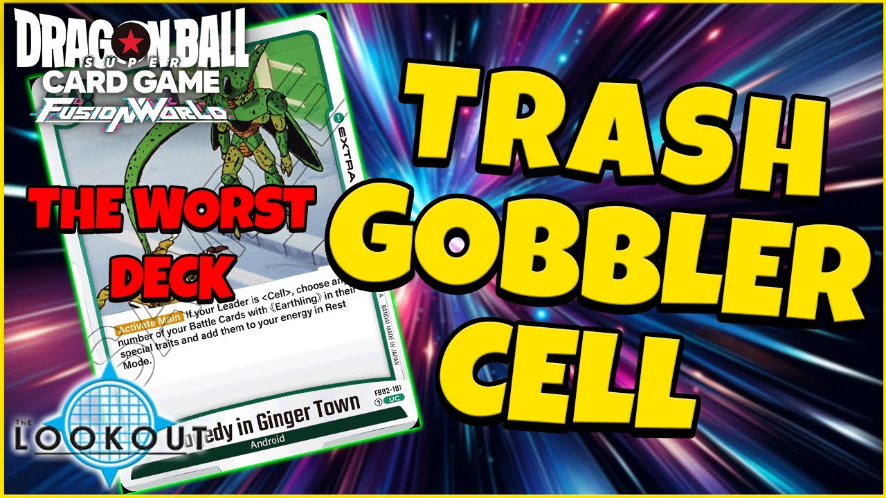 THE WORST DECK IN FUSION WORLD! TRASH GOBBLER CELL GAMEPLAY!
