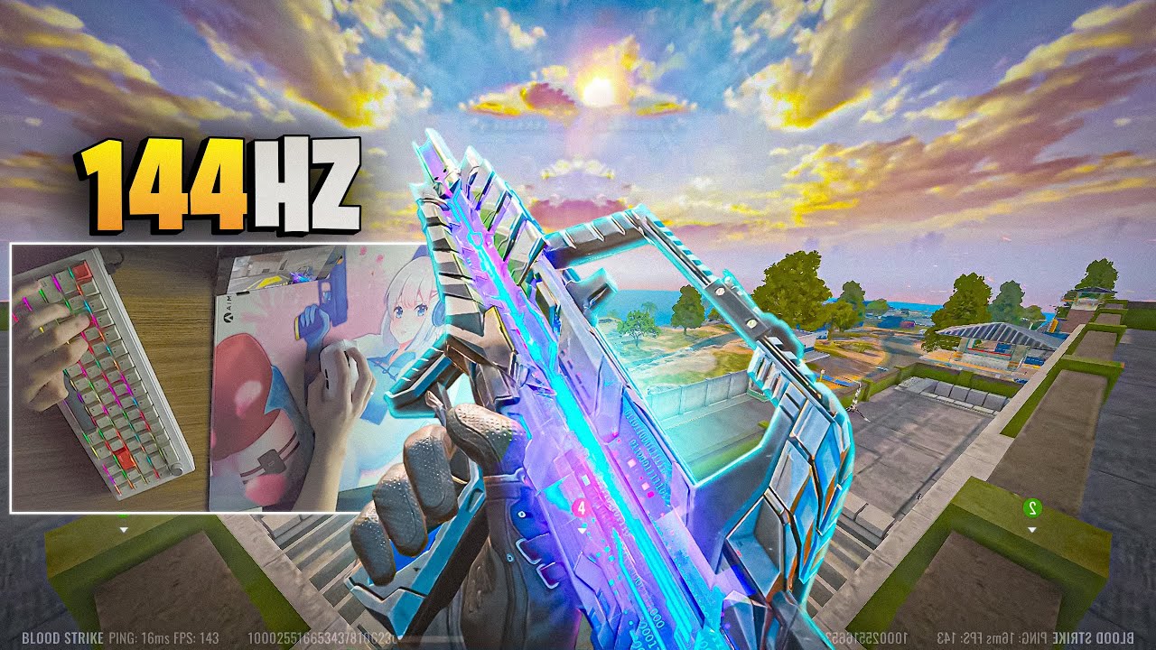 QBZ95 SEM RECOIL COM ESSES ACESSORIOS! no MOBILADOR BLOOD STRIKE  🔥