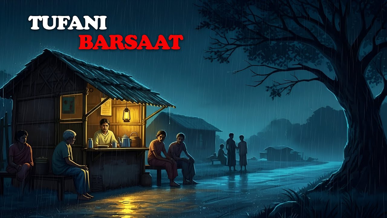Tufaani Barshat ki Raat | Horror story in Hindi | Rainy Horror Story