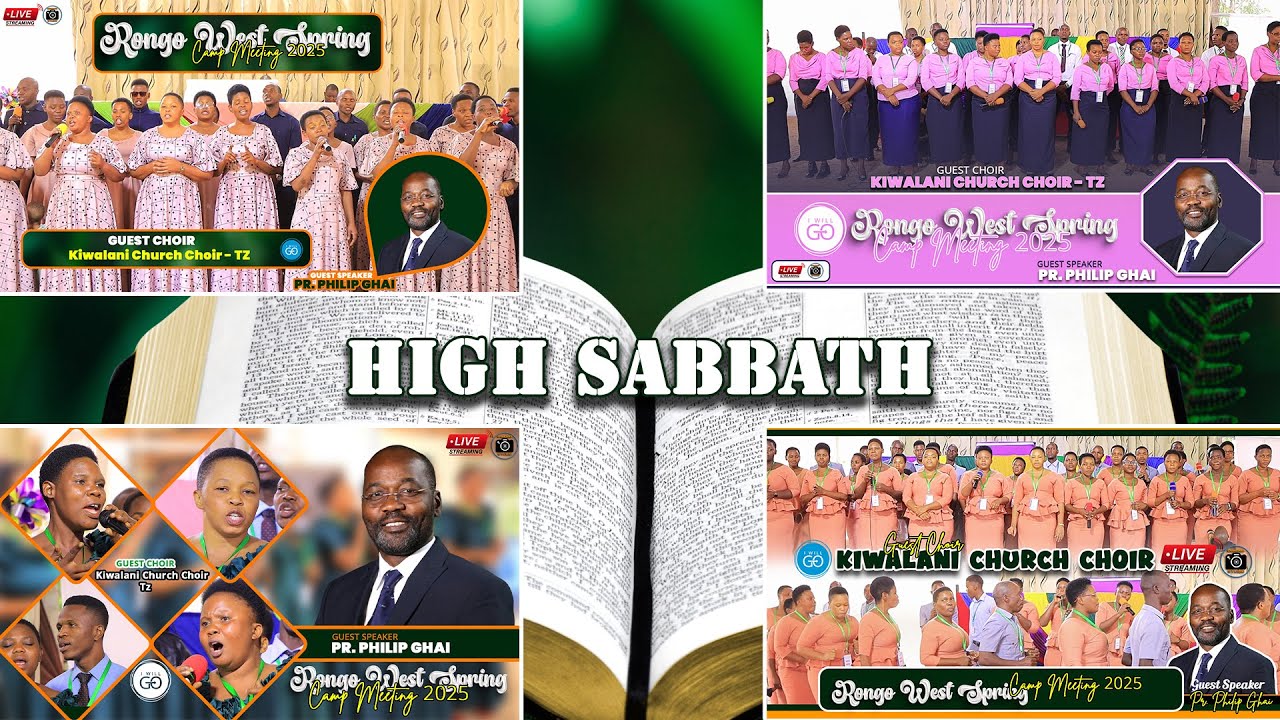 DAY 7: RONGO WEST SPRING CAMP MEETING 2025 | KIWALANI CHURCH CHOIR - TZ | GRANDMAX STUDIO 0740749763