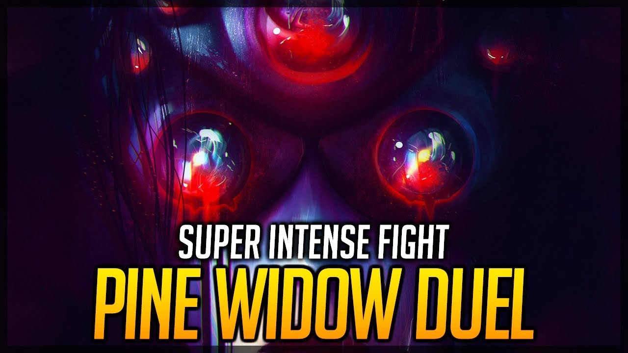 Pine Fight Enemy Widow With Crazy Skill - Angry Pine Widowmaker Duel