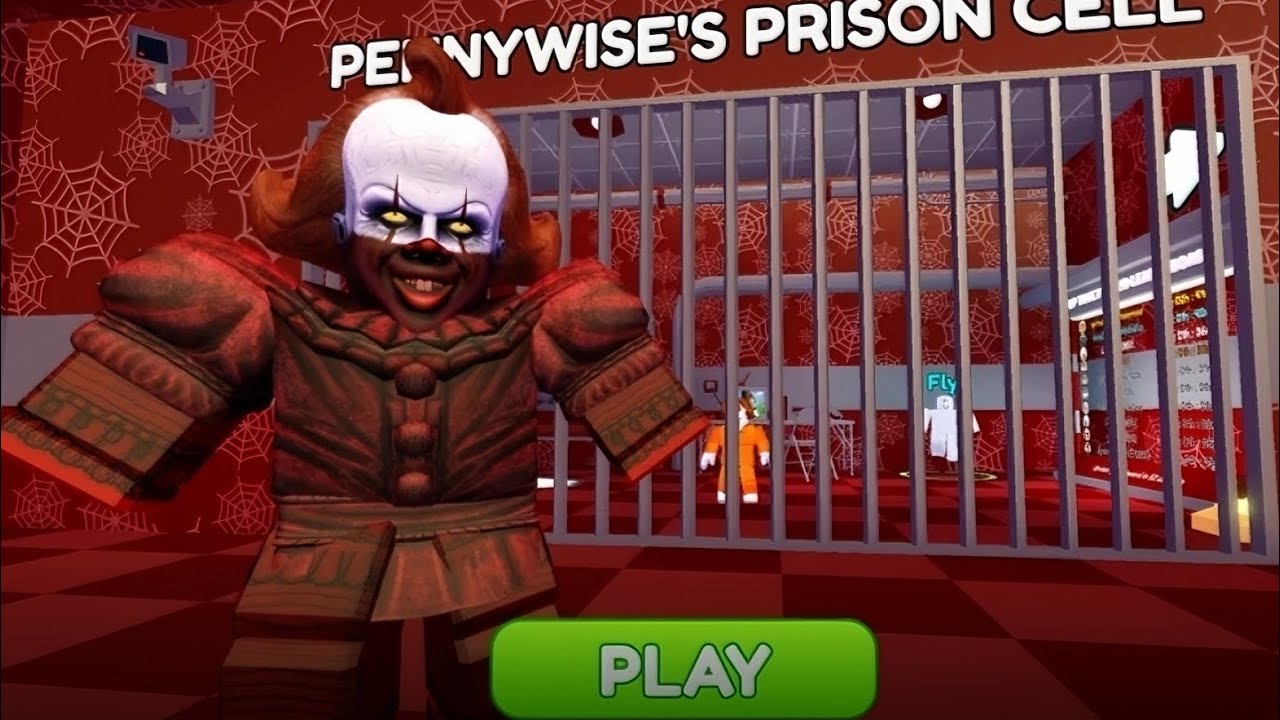 Me pasó el juego pero estoy en la prisión de Penny Wise (OBBY) Roblox