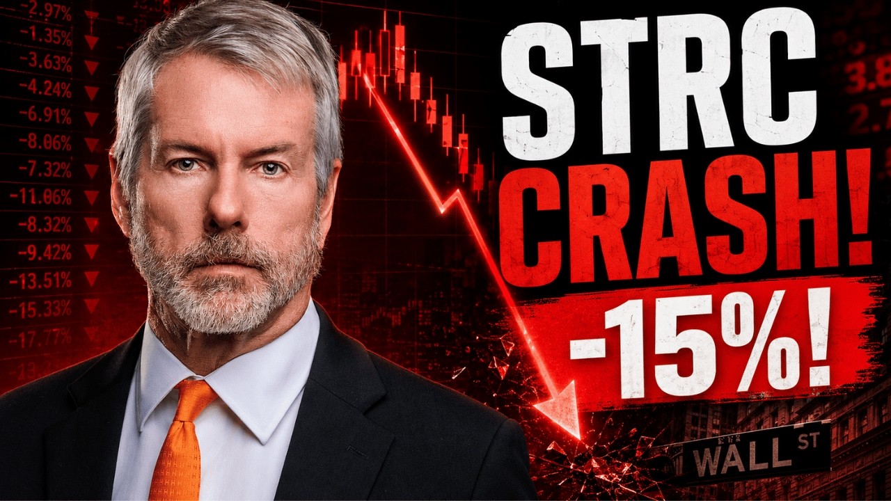 STRC ОБВАЛИЛСЯ НА 15%!!! ВЫЖИВЕТ ЛИ MSTR?!?!?