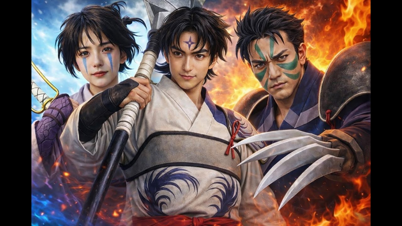 SHICHININTAI LIVE ACTION | Inuyasha’s Deadliest Group in Real Life