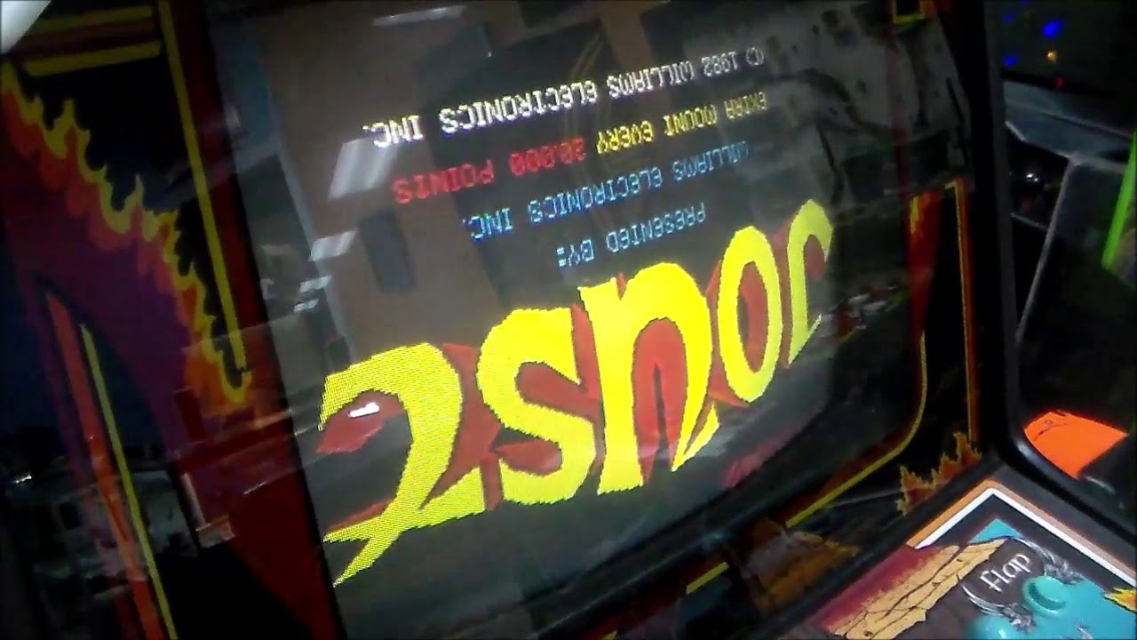 Repairing a 1982 Williams JOUST Arcade Game - Why Is the Screen Upside Down?????
